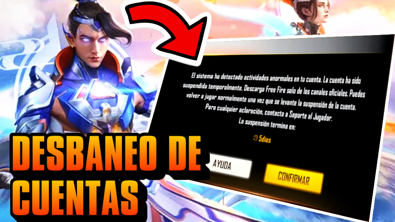 Desbanear cuenta Free Fire 2026